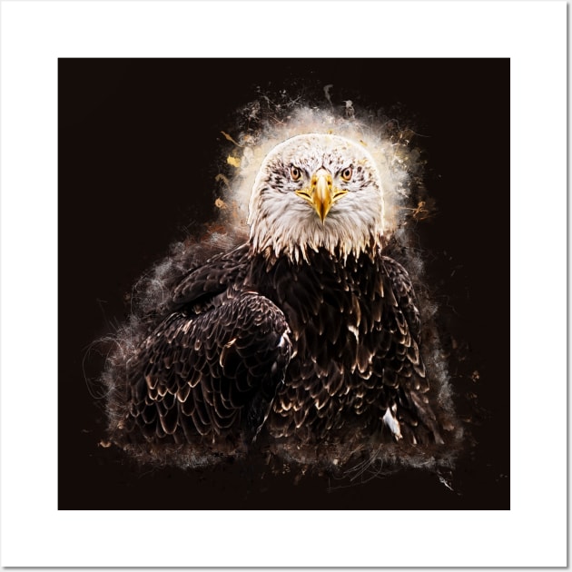 American Bald Eagle Wall Art by ElviraDraat